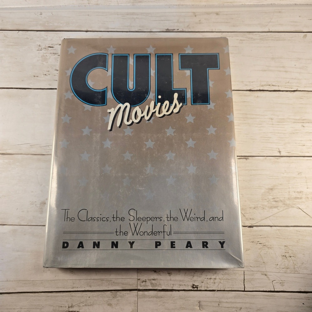 VTG Cult Movies Danny Peary 1981 First Printing Hardcover Film History Cinema Bk